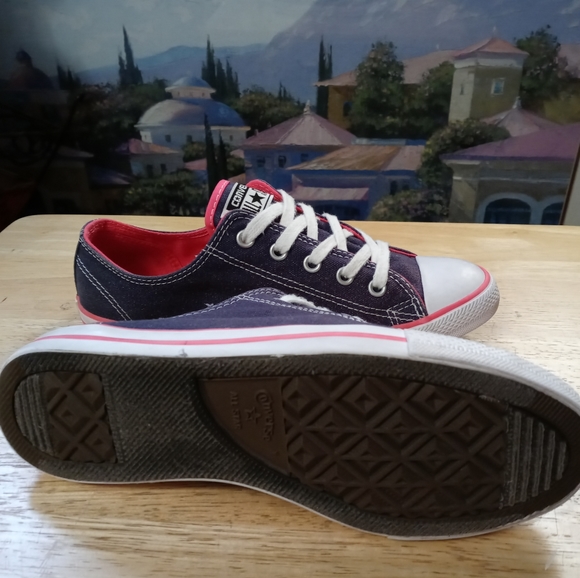 🏀😘CONVERSE ALL STAR LADY WEAR⛵SIZE 6,PINK,BLACK,WHITE COLOR.🌅 - Picture 10 of 16